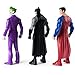 DC Comics The Joker, Batman, and Superman Action Figure 3-Pack, Kids Toy Gifts for Boys and Girls Ages 3 and Up