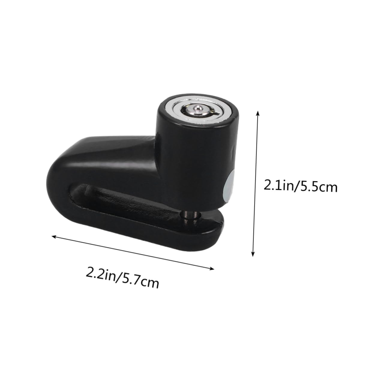 PRETYZOOM Motorcycle Disc Brake Lock Durable Theft Lock for Motorcycle Bike Security Easy to Operate High Grade Construction Black Color for Scooters Motorbikes