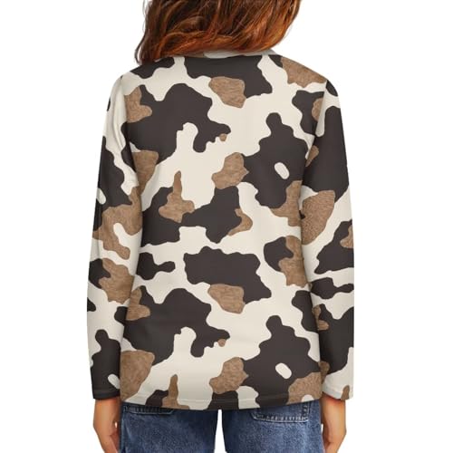 Image of Uourmeti Girls Graphic Tees Long Sleeve T Shirts for Teens Casual Tshirts Junior Sportswear Fall Tops