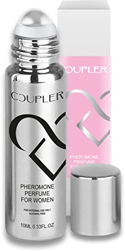 COUPLER Pheromones Perfumes for Women - Oil Perfume for Women with Pheromone Rollon - 10ml Long Lasting Premium Fragrance - Feromonas Perfume Women