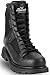 Thorogood GEN-Flex2 8” Side-Zip Waterproof Black Tactical Boots for Men and Women - Lightweight Leather and Nylon with Slip-Resistant Outsole; EH Rated, Black - 4.5 M US