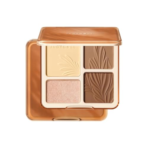 JUDYDOLL Contour Palette Highlighter Makeup Korean Makeup (06 Sun Tan)