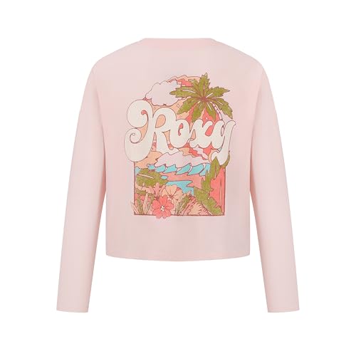 Image of Roxy Girls' Long Sleeve Relaxed Fit Graphic Tee