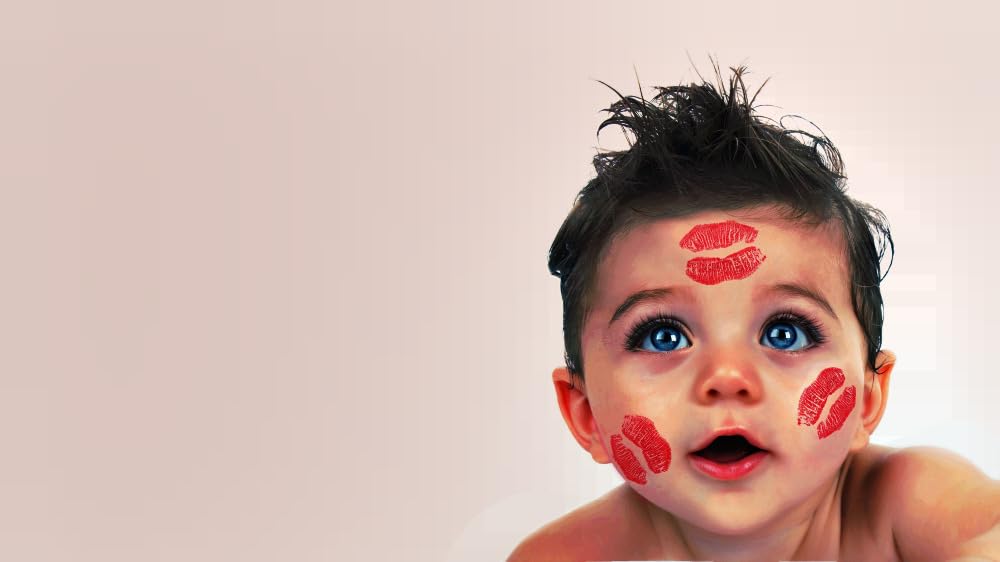 PHONICZ RETAILS Cute Baby Poster for Pregnant Women & Expecting Mothers Smiling Baby Posters New Born Baby poster - Paper Print (18 inch X 12 inch) - BP-21 (PR280)