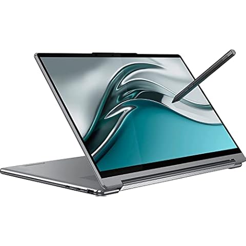 Best Notebooks New Yoga 9i 14" 4K OLED Touch 2-in-1 Laptop 12th Gen Intel Evo i7-1260P Intel Iris Xe 96EU Graphics Win Hello Alexa Built in Stylus Pen (1TB SSD|16GB RAM|Win 11 PRO|Storm Grey) Cover