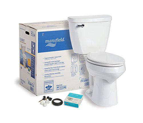 Mansfield Plumbing Summit CTK SmartHeight ADA 1.6 GPF Elongated Toilet