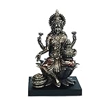 ☆ GANESH LAKSHMI (o Laksmi) es la diosa hindú de la riqueza, la buena fortuna, la juventud y la belleza. Ella es la esposa del gran dios Vishnu y la pareja es a menudo adorada en tándem como Lakshmi-Narayana.