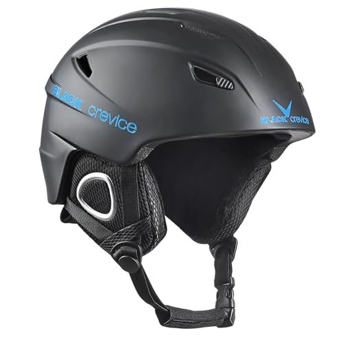 Black Crevice Skihelm Kitzbühel I Ski-Helm in sportlichem Design I Skihelm Herren & Damen I Skihelm...