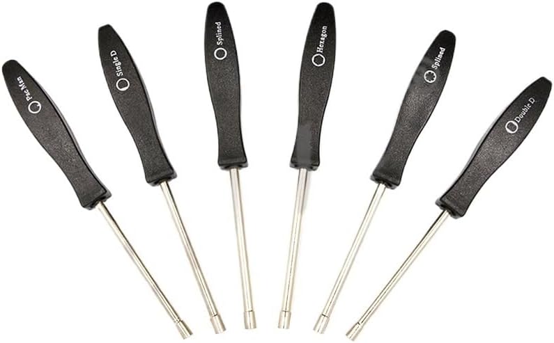 For 6Pcs Professional Car Motorcycle for Carburetor Adjustment Tool Screwdriver + Cleaning Kit Easy to replace