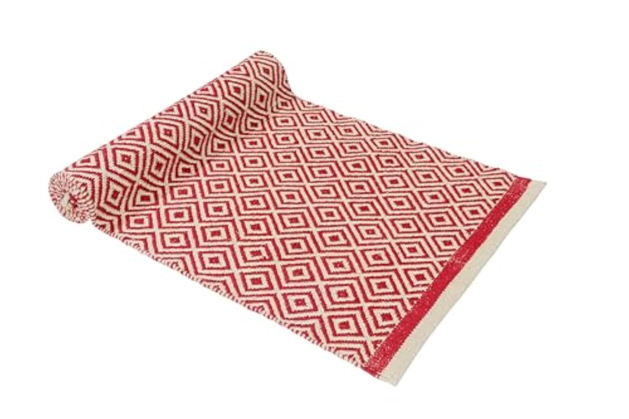 2 Pcs 100% Cotton Kitchen Set, Standing Desk Mat and Runner Rug