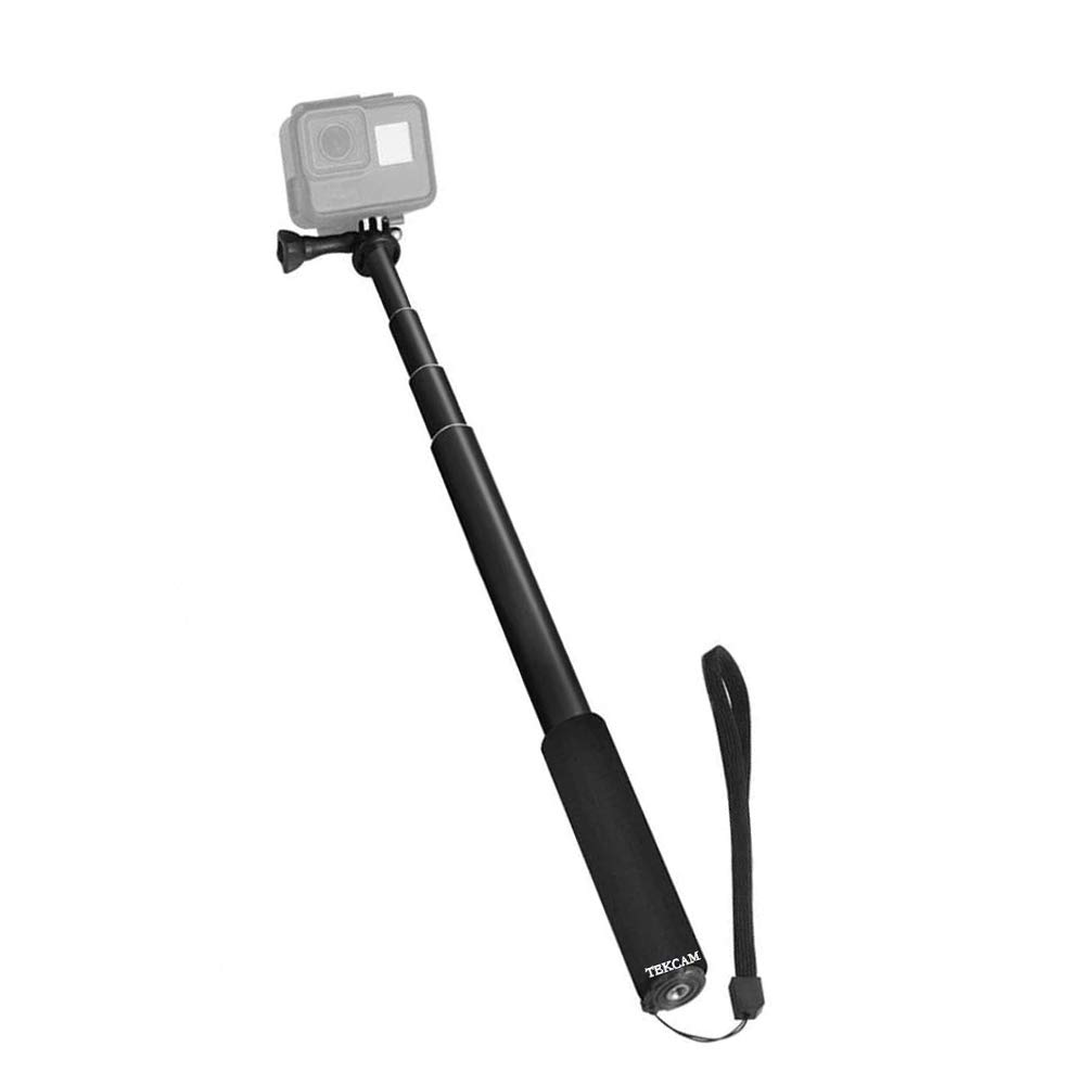 Amazon | TEKCAM アクションカメラ自撮り棒 高所撮影 超長