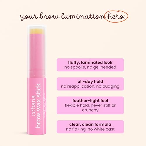 Cobana Brow Wax Stick – Gel para Cejas Transparente miniatura 7