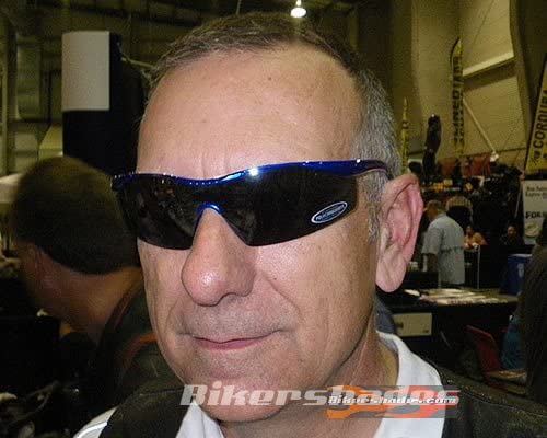 proSPORT Sport Sunglass Semi Rimless Lightweight Smoke Blue Frame Golf, Fishing, Running, and Cycling4