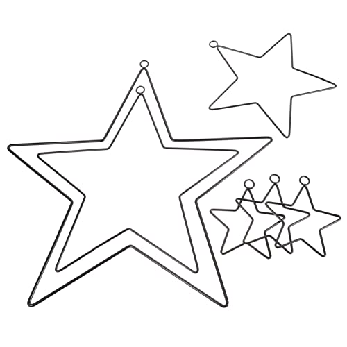 Cabilock 6pcs Dream Catcher for Wall Decor Projects Hoops Various for Crafting and Home Decoration