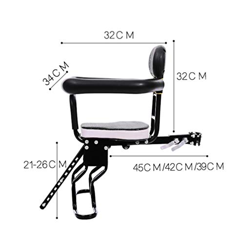 CLISPEED BESPORTBLE Assento Da Bicicleta Da Criança Cadeira de Assento de Segurança para Crianças Ca