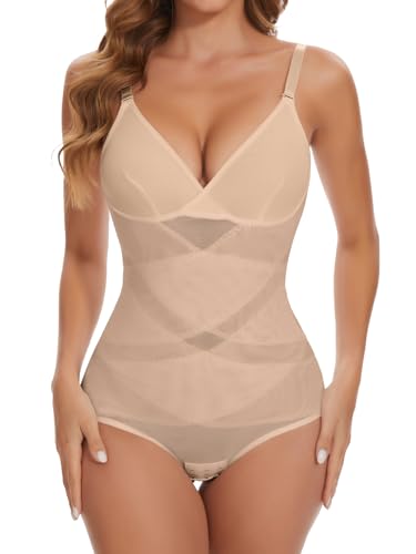 Body de contrôle du ventre pour femmes avec entraîneur de taille sculptant