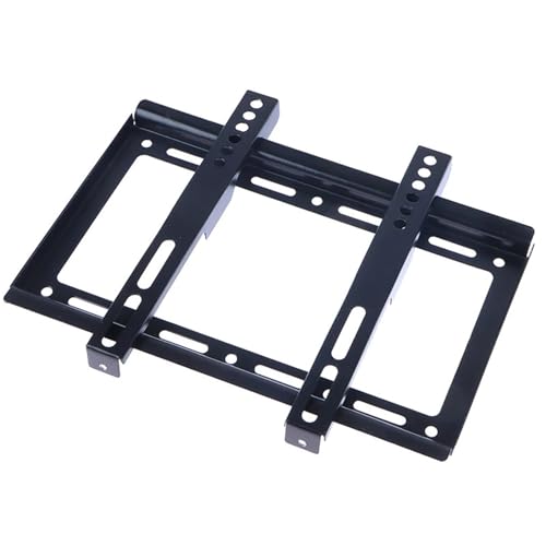 Support mural pour écran LCD LED fixation TV plate de 35,6 à 109,8 cm et cadre fixe 0,8 mm