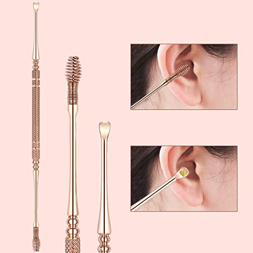 Earwax Removal Kit, Earwax Removal Tool, Ear Cleaner Tool Set, Earwax Removal Kit with a Cleaning Brush and Storage Box, 11 Pcs - Thumbnail 7