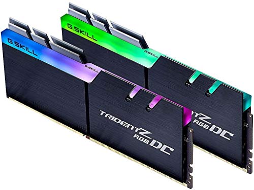 G.SKILL 64GB (2 x 32GB) Trident Z RGB DCV[Y DDR4 PC4-28800 3200MHz fXNgbvf F4-3200C14D-64GTZDC
