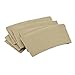 AckBrands 100 Pack - 12 Oz [8, 16, 20] [4 Colors] Disposable Hot Paper Coffee Cups, Lids, Sleeves, Stirring Straws - Mocha Brown