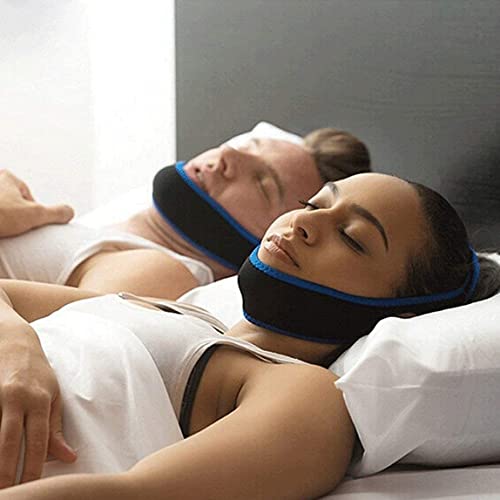 Image of BANCROFT Anti Snoring Chin Strap Snore Reduction Chin Straps For Men & Women Adjustable Size