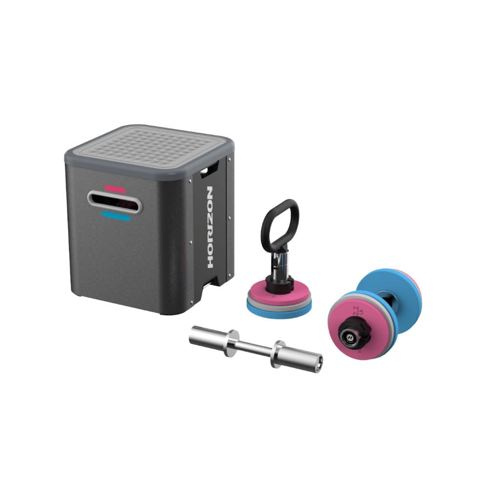 Horizon Fitness Cube/Hantelbank für vielseitige Trainingsmöglichkeiten