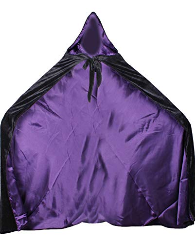 Image of Velvet Renaissance Medieval Cloak Cape Lined with Satin