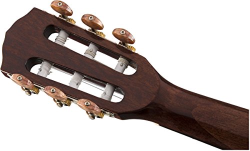 Fender CN-140SCE Touche en nylon noyer naturel avec étui - Les Beatles, Paul McCartney, John Lennon, RIngo Starr, George Harrison Fender CN-140SCE Touche en nylon noyer naturel avec étui – Image 8