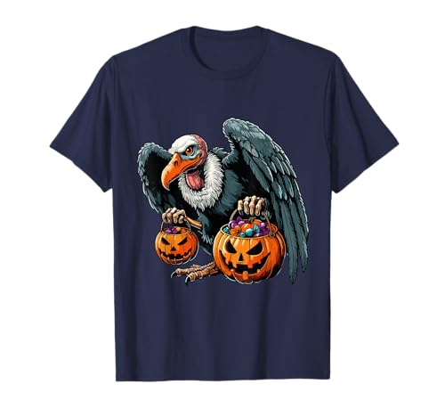 Bolsa de Dulces Espeluznante Fantasma Buitre de Halloween Aterrador Camiseta