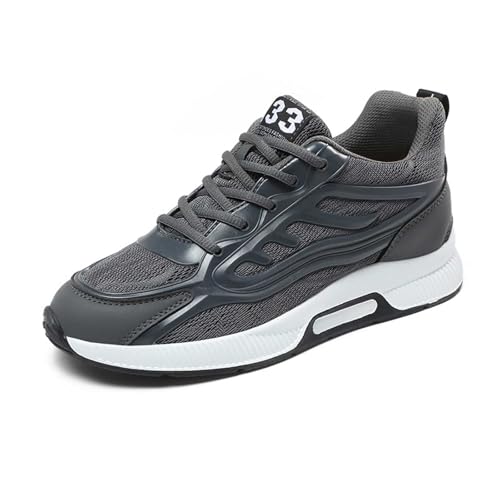 Zapatillas de Deporte con Cordones de Malla de Color sólido de Moda para Parejas para Hombres y Mujeres con el Mismo Tipo de Zapatillas para Correr # L