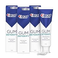 Crest Pro-Health Gum Detoxify Deep Clean Toothpaste, 4.8 oz Pack of 3 - Anticavity, Antibacterial Flouride Toothpaste, Clinically Proven, Gum and Enamel Protection, Plaque Control