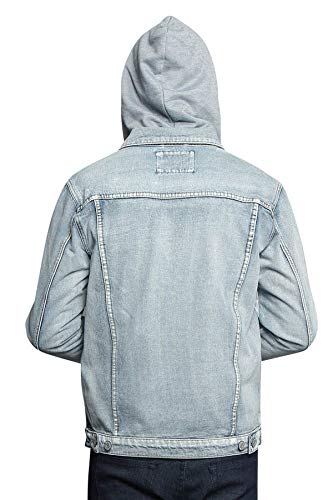 Image of VICTORIOUS Men's Distressed Denim Jacket