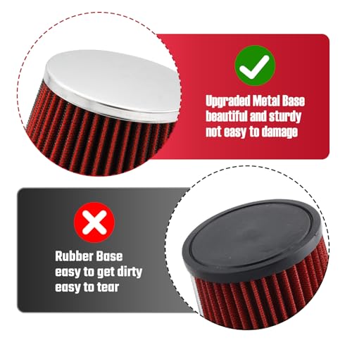 Image of Upgraded Mini Bike Air Filter Adapter Kit for Predator 212cc Coleman CT200U CT200U-EX BT200X KT196 224cc 196cc 6.5hp Honda GX160 GX200 Engine Go Kart Performance Parts