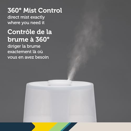 Safety 1st Humid Control Filter Free Humidifier, Detects temperature and humidity levels, White - image 8