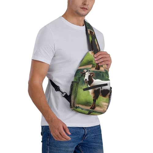 Sac de poitrine chèvre Boer pour ne plus manquer d'espace en déplacement