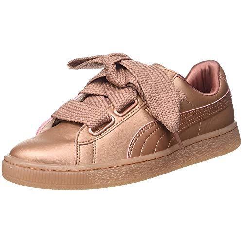 PUMA Basket Heart Copper, Sneaker, Pink (Copper Rose), 39 EU (6 UK)