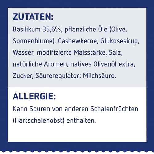 Barilla Sauce Vegan Pesto Basilico 195 g (Lot de 10)