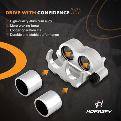 Image of Brake Calipers with Pads Front Left & Right, Replace# 1912255, 1913060 | Compatible with 2015-2022 Polaris RZR 1000 XP /4 900 /RS1, Ranger 570 /800 /900 /1000, General 1000
