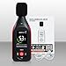 Decibel Meter Sound Level Data Logger, Portable SPL Meter Noise Monitor with Data Logging & Graph Printing, A/C Weighted, 30~130dB, Fast/Slow, MAX, Data Hold, 3-Color Alarm for Noisy Neighbor Factory