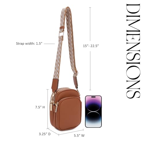 Image of Mali+Lili, Josie Triple Zip Crossbody Bag
