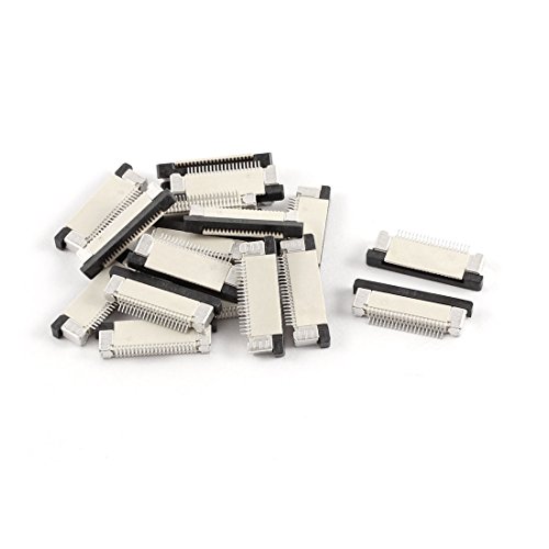 Conector de cable flexible 20 pines Aexit 20 piezas miniatura 1