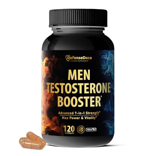 Testosterone Libido Booster Supplement for Men - Muscle Growth Support Workout Energy Stamina Performance Enhancer - Natural Fast Acting Body Building Sports Enhancing Nutrition Male Enhancement Pill