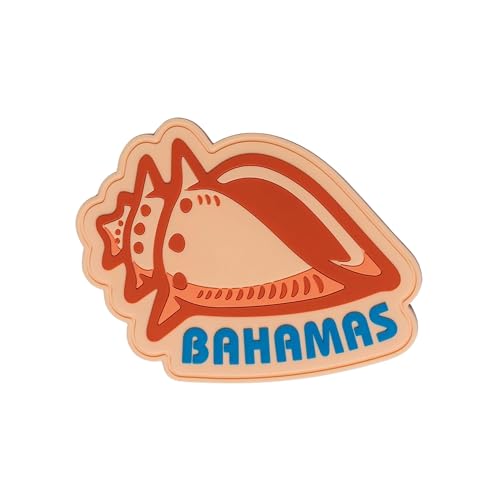 Imán de Refrigerador Vagabond Heart Bahamas Rectangular 2x4 miniatura 1