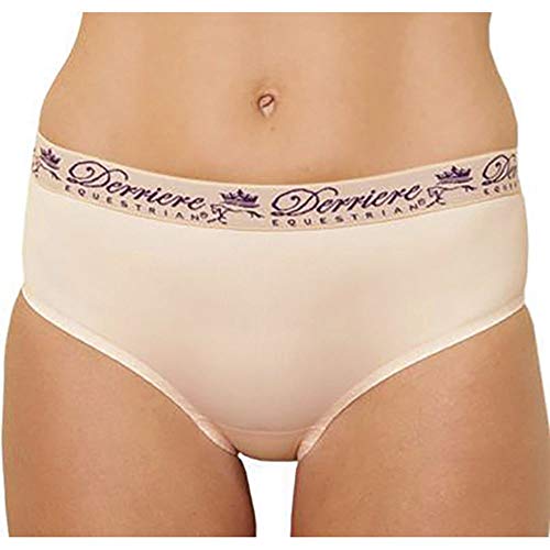 Derriere Equestrian Ladies' Seamless Panty, Medium, Nude