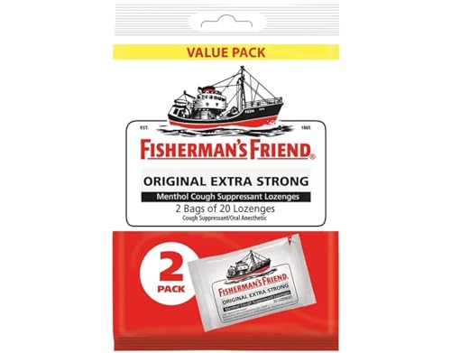 Fishermans Friend Original Extra Strong 4 Pack 80 Lozenges