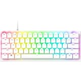 ラピッドトリガー 搭載 Razer レイザー Huntsman V3 Pro Mini JP (White Edition) ラピッドトリガーと調整可能なアクチュエーション搭載のアナログ ゲーミングキーボード アナログオプティカルスイッチ 調整可能なアクチュエーション 押下圧 40G 日本語配列 ハンツマン ブイスリー プロ ミニ ジェイピー ホワイト エディション【日本正規代理店保証品】