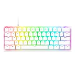 Razer Huntsman V3 Pro Mini 60% Esports Gaming Keyboard: Analog Optical Switches - Razer Snap Tap - Rapid Trigger - Adjustab…
