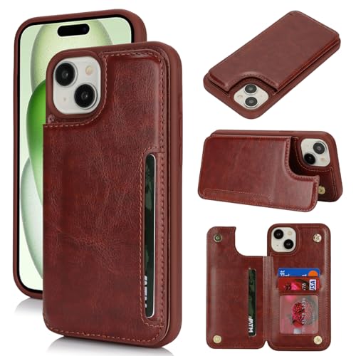 Étui cuir synthétique iPhone 15 Plus, l'atout charme de votre mobile