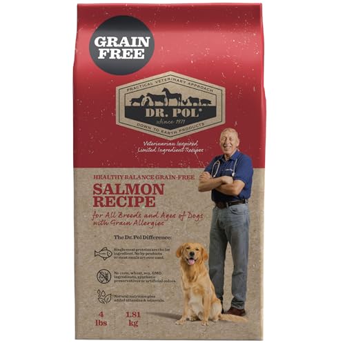 Dr. Pol Grain Free Salmon Dog Food - Premium...