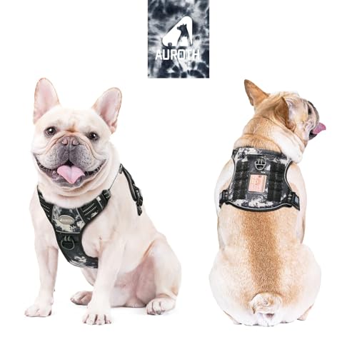 Image of AUROTH Dog Harness for Small Medium Dogs, Tactical No Pull Dog Vest